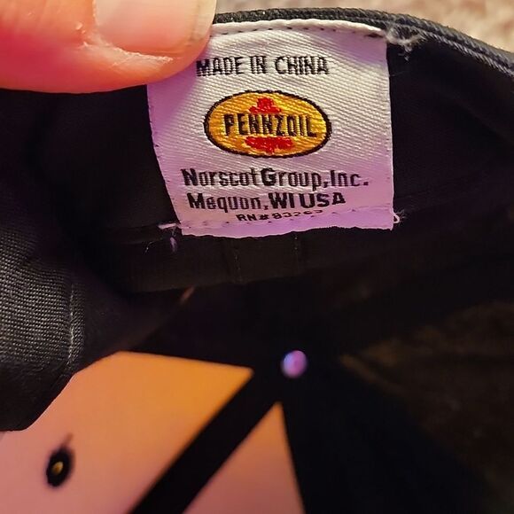 Pennzoil Racing Velcroback Hat - NWOT - Picture 7 of 7